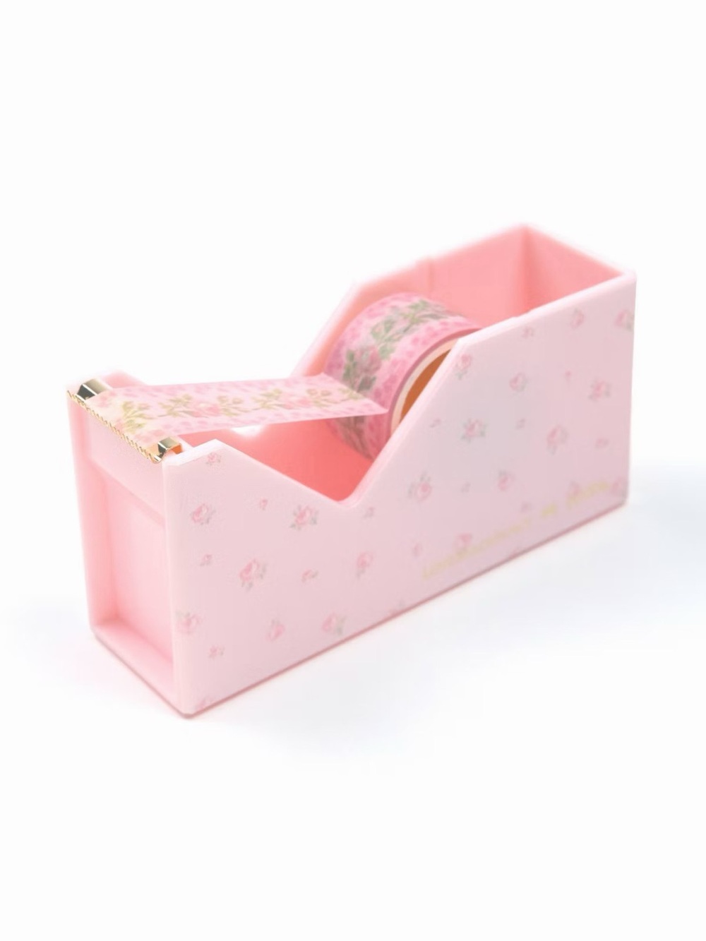 LoveShackFancy Pink Stapler Pink Tape Dispenser, Scissors Set - Picture 2 of 5